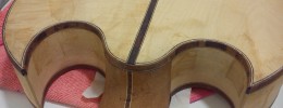Construcción de una guitarra española con forma de Gibson SG
