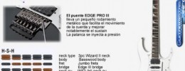 Analisis Guitarra IBANEZ RG350 DX