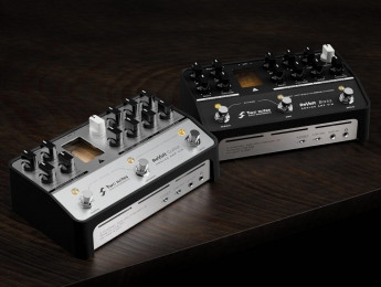 Los Two Notes ReVolt Guitar y Bass combinan previo a válvula, simulación de amplificador y caja DI