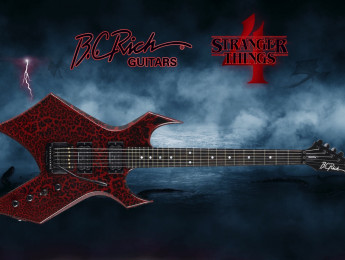 BC Rich lanza una guitarra Warlock como la de Stranger Things