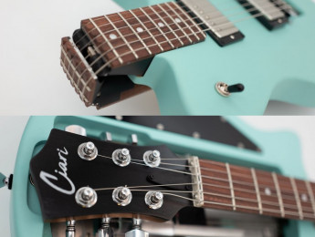Ciari Guitars Ascender Standard: Su guitarra con mástil plegable es ahora mas ligera y económica