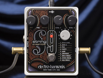 Pedal EHX String9 String Ensemble: Una sección de cuerda y sintetizadores clásicos en tu guitarra