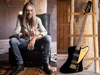 Gibson Rex Brown Signature Thunderbird para el bajista de bandas como Pantera o Down