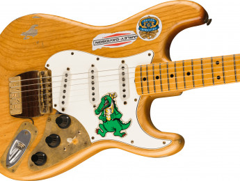 Fender anuncia una réplica de la famosa y modificada Jerry Garcia Alligator Stratocaster
