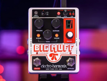 Electro-Harmonix Big Muff Pi Hardware Plugin: un pedal y un plugin software a la vez