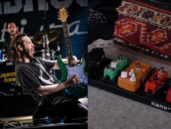 PRS SE Silver Sky y clones chinos de pedales: El asequible equipo de Laurence Jones