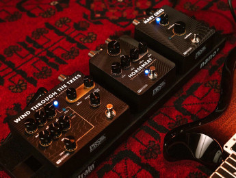 PRS debuta en el mercado de los pedales con 3 efectos de overdrive, compresor y flanger