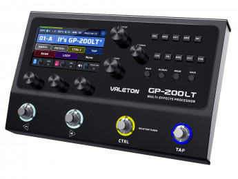 Valeton GP-200LT: Una mini GP-200 sin pedal de expresión pero con casi las mismas prestaciones