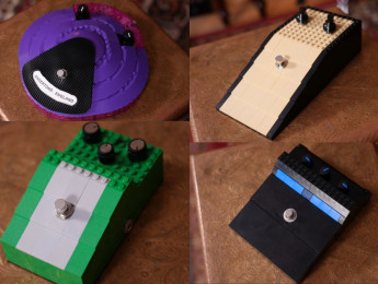 Pedales clásicos hechos con piezas de Lego por una buena causa. ¡Y no duele al pisarlos!