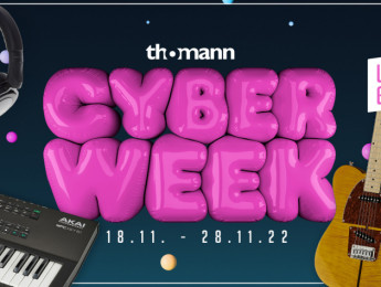 Thomann Cyber Week: ¡hasta un 60% en descuentos!