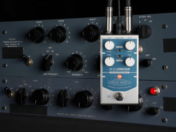 Origin Effects M-EQ Driver: booster/overdrive basado en los ecualizadores Pultec de los 50
