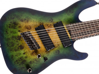 Cort KX508 Multi Scale II: una guitarra de 8 cuerdas con pastillas Fishman Fluence Modern de 9