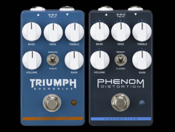 Wampler se apunta a los pedales boutique económicos con los nuevos Triumph Overdrive y Phenom Distortion