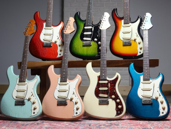 Novo Guitars Idris: el nuevo modelo tipo Strat creado por el luthier Dennis Fano