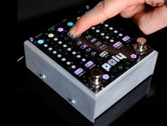 Josh Smith y Poly Effects anuncian el Flat V: pedal táctil de saturación con presets, MIDI, y más