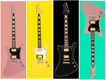 PureSalem Guitars estrena el modelo La Bruja con toques de  Ibanez Fireman y Gibson Firebird