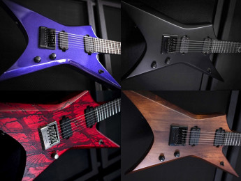 Tras la versión premium europea, Solar Guitar añade nuevas Type-X indonesias estilo Dimebag