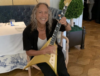 ESP LTD KH-V, la guitarra tipo flecha de Kirk Hammett