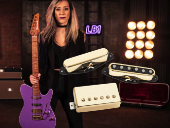 Seymour Duncan y Lari Basilio lanzan el juego de pastillas HSS de su Ibanez signature