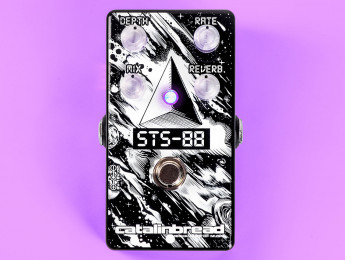 El nuevo pedal Catalinbread STS-88 combina dos clásicos efectos de flanger y reverb en una unidad