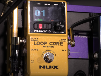 Nux actualiza su serie de pedales Core con entradas estéreo, nuevos modelos y MIDI en el looper