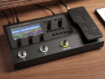 Multiefectos Valeton GP-200JR, una nueva versión compacta, pero con pedal de expresión y salidas XLR
