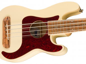 Fender estrena el Fullerton Precision Bass Uke y añade nuevos colores al resto de ukeleles de la serie