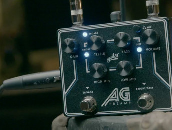 Aguilar AG Preamp, el sonido de los amplis AG de la marca, resumido en un pedal