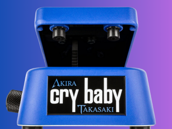 Dunlop Akira Takasaki Cry Baby Fuzz Wah, el pedal signature del guitarrista de Loudness