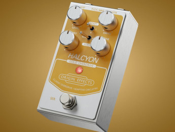 Origin Effects Halcyon Gold Overdrive, otro clon del famoso Klon, pero con un par de modificaciones extra