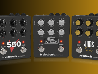 Los TC Electronic Ampworx que faltaban: Dual Wreck, V550 y JIMS 800, emulaciones de Mesa, Peavey y JMC 800