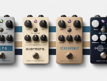 UAFX Orion, Evermore, Heavenly y 1176, los cuatro nuevos pedales de Universal Audio