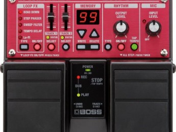Boss RC-3 y RC-30 ya disponibles
