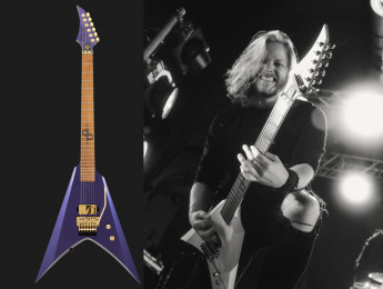 Solar Wolfmaster, el modelo signature del guitarrista Jonas Wolf de la banda folk metal Eluveitie