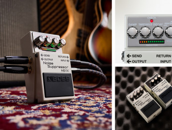 Boss NS-1X Noise Supressor, nuevo pedal de puerta y supresión de ruido con tecnología MDP inteligente