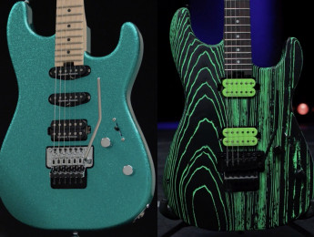 Charvel anuncia dos modelos Pro-Mod San Dimas Style 1 en llamativos acabados Aqua Flake y Green Glow