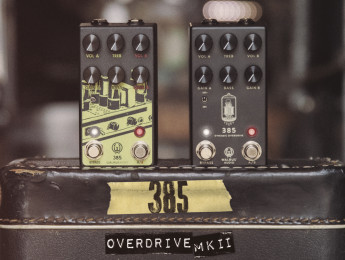 Walrus Audio 385 MKII, una versión dual del overdrive basado en el circuito de un proyector de películas