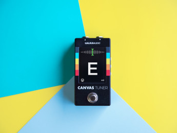 Walrus Audio Canvas Tuner, nuevo afinador con pantalla a color que puede usarse apaisada