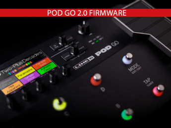 Line 6 lanza la actualización Pod Go 2.0 con nuevo motor de modelado de pantallas y más amplis y efectos