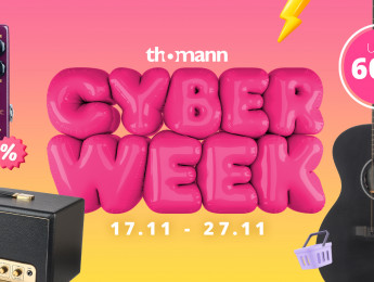 Thomann Cyberweek: ¡ahorra hasta un 60%!