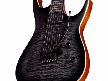 Dean Guitars presenta la Exile Select Floyd Neck-Thru Archtop SBB con humbuckers Fishman Fluence