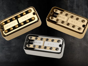 DiMarzio presenta las nuevas pastillas New'Tron, PAF'Tron y Super Distor'Tron estilo Gretsch Filter'Tron