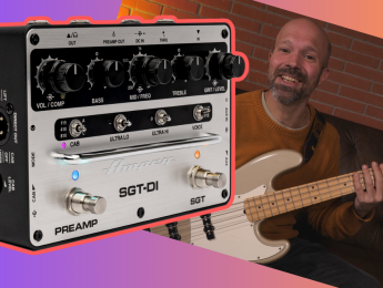 Review de Ampeg SGT DI: un pedal para bajo con todo lo necesario para dejar el ampli en casa