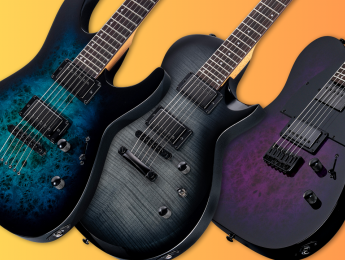 Nuevas LTD 200DX Series, guitarras de corte asequible pero con cuerpos de álamo y mástiles de arce tostado