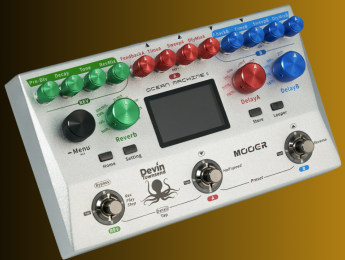 Mooer Ocean Machine II: la renovación del pedal de delay y reverb signature de Devin Townsend