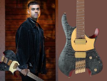 Ibanez MGFM10, la nueva signature de Manuel Gardner Fernandes es una headless basada en la serie Quest