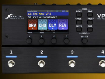 [Actualizado] Fractal VP4 Virtual Pedalboard, el nuevo multiefectos de los creadores de AxeFx y FM3/9