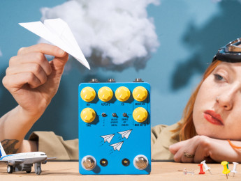 JHS Pedals Flight Delay, un pedal que ofrece modos Analógico, Reverse, y Digital sin complicados menús