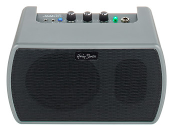 Harley Benton JAMster, amplificadores de sobremesa para bajo y guitarra con Bluetooth y compatibles con pilas