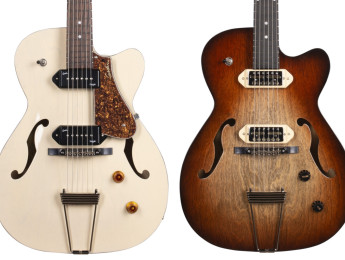 Godin amplia la serie 5th Ave con las TL Kingpin P90 Trans Cream HG y Vintage Burst HG Gold Foil